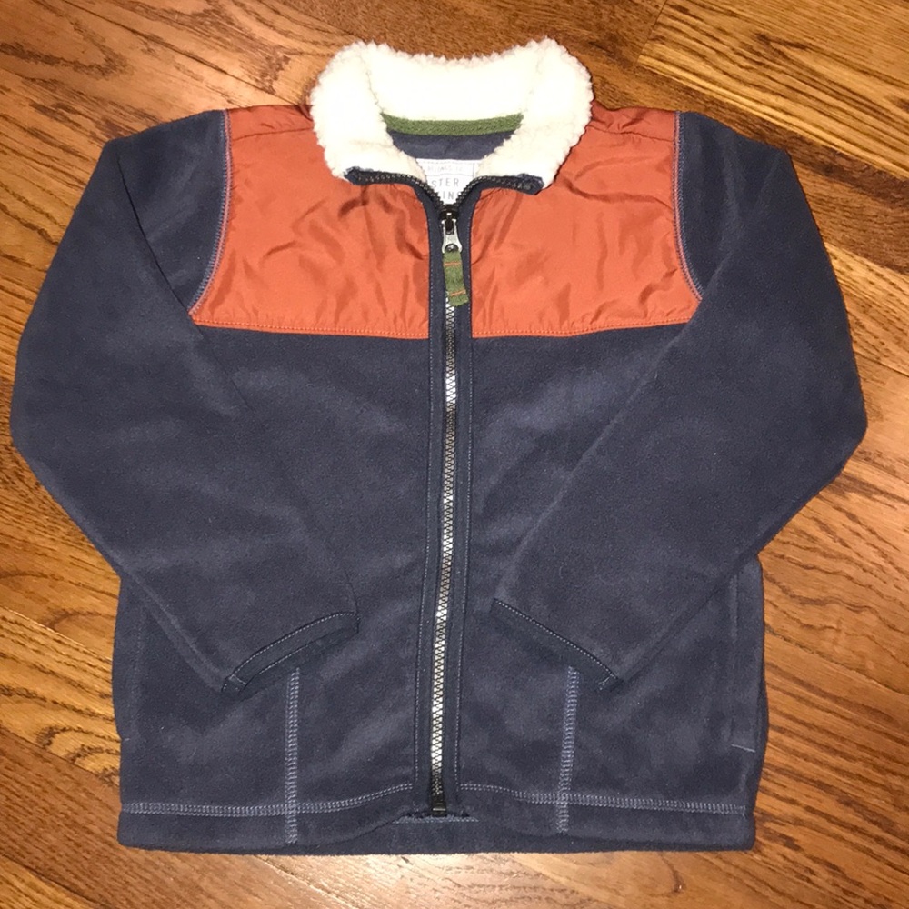 EUC fleece zip-up